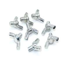 Factory direct galvanized butterfly screws. Screws. Nuts. Hand-tightening ingot claw screws Customized butterfly screws M3-M10