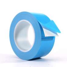 Glass fiber thermal conductive double-sided adhesive led panel light strip radiator die-cutting punching blue thermal conductive tape manufacturer