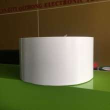 Manufacturer base-free tissue paper fireproof double-sided adhesive 94-v0 white halogen-free PET film flame-retardant double-sided tape