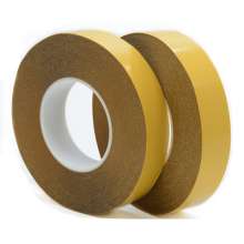 Custom crown PET double-sided tape, oil glue, high temperature, high viscosity, ultra-thin transparent double-sided tape, die-cutting and punching manufacturers