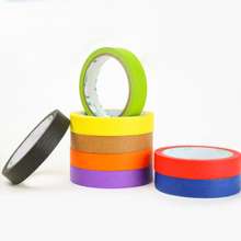 Masking paper color paper tape, spray paint masking color separation paper tape, high temperature masking paper tape