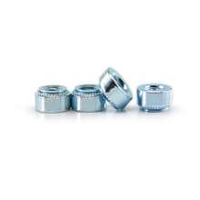 Factory direct supply of galvanized riveting nuts. Customized riveting nuts. Riveting nuts. Pressure riveting nuts.