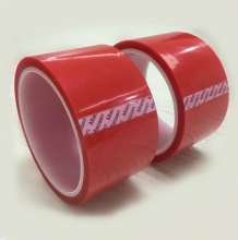 Manufacturer customized pet red high temperature tape, high temperature resistant silicone, strong adhesive leather connection, no residue adhesive tape