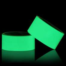Factory direct luminous tape PET high-brightness self-luminous tape luminescent fluorescent luminous sticker luminous film