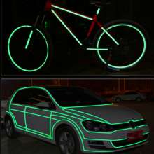 Factory direct luminous tape PET high-brightness self-luminous tape luminescent fluorescent luminous sticker luminous film