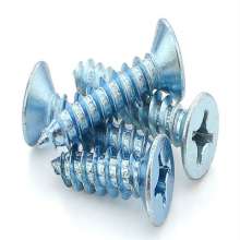 Manufacturers sell Shanghai countersunk head self-tapping screws. Self-tapping screws. Screws. Hardened self-tapping custom countersunk flat head self-tapping blue zinc self-tapping