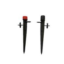 Ground insert tip dripper 13cm flow production and sales water-saving irrigation eight-hole dripper full circle scattering vortex dripper. Dripper. Infusion