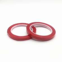 Red Mara tape transformer fireproof insulation manufacturer customized thickness adhesive Mylar tape 0.03mm