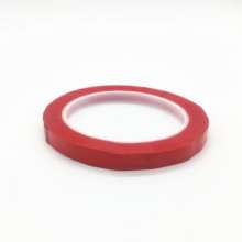 Red Mara tape transformer fireproof insulation manufacturer customized thickness adhesive Mylar tape 0.03mm