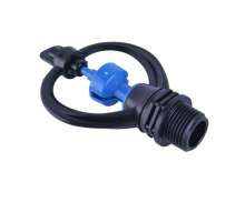 Plastic 4 points 6 points inner wire round butterfly sprinkler DN15 rain sprinkler lawn vegetable sprinkler irrigation sprinkler medium distance sprinkler plastic butterfly spray atomizing sprinkler m