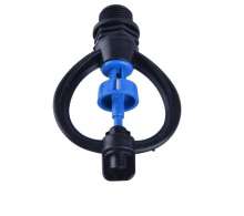 Plastic 4 points 6 points inner wire round butterfly sprinkler DN15 rain sprinkler lawn vegetable sprinkler irrigation sprinkler medium distance sprinkler plastic butterfly spray atomizing sprinkler m
