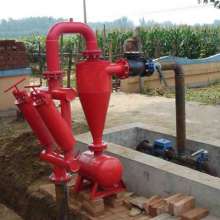Steel centrifugal filter. Agricultural filter. Water-saving irrigation micro-spray irrigation water fertilizer integrated steel gravel separator