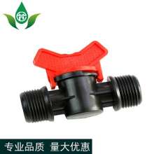 Φ251/2 double male thread. Irrigation valve. AK straight-through valve production and sales of water-saving irrigation 3/4 double male straight double-headed male valve