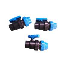 Quick-connect internal threaded ball valve. Agricultural ball valve. Production and sales of water-saving irrigation PE locking externally connected external internal threaded ball valve micro-spray s