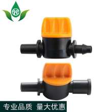 4/7 capillary double-barb mini valve. Irrigation valve. Production and sales of single-barb valve switch water-saving irrigation flow control valve