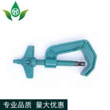 Manual hole opener. Production and sales of water-saving irrigation PE pipe bypass valve drip irrigation belt pipe on-pipe rotary hole punch