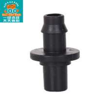 4/7 capillary 3/5 single barb. Production and sales of PE pipe capillary new material water-saving irrigation pipe fittings upside down direct barb