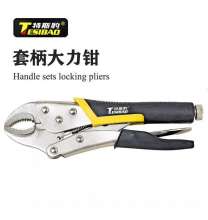 Waters leopard belt sleeve round mouth pliers pliers Round Nose pliers Round nose pliers pliers round mouth clamp forceps phosphating fixed jaw fixed gripping clamp
