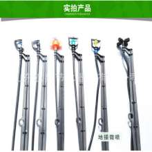 Rotating sprinklers for inserting lanterns outside the frame at 360 degrees. Rotating micro sprinklers for inserting water-saving irrigation outside frames in production and sales places