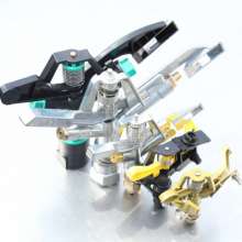 Aluminum alloy rocker sprinklers. Sprinklers. Production and sales of various garden and agricultural field sprinklers sprinkler irrigation equipment