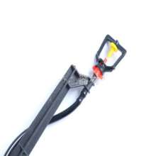 Ground-insertion micro-spraying. Nozzle. 360-degree rotating refraction atomization kit. Water-saving irrigation ground-plug-in micro-spraying kit