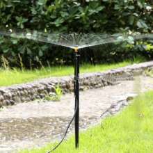 Ground-insertion micro-spraying. Nozzle. 360-degree rotating refraction atomization kit. Water-saving irrigation ground-plug-in micro-spraying kit