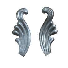 Wrought iron accessories, metal stamping and welding, flower leaves, phoenix leaves, fences, gates and other decorative leaves