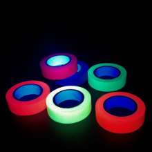 Stage night fluorescent UV cotton tape, high-viscosity luminous purple glue, ultra-bright luminous tape