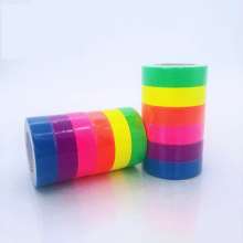 Stage night fluorescent UV cotton tape, high-viscosity luminous purple glue, ultra-bright luminous tape