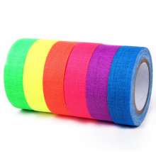 Stage night fluorescent UV cotton tape, high-viscosity luminous purple glue, ultra-bright luminous tape