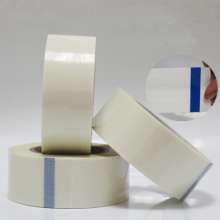 Milky white fiber tape, striped mesh fiber substrate, high-viscosity tensile fixed fiber tape