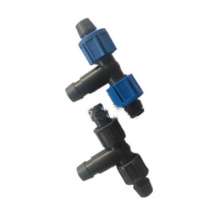 16 snap tee production and sales of new materials for agricultural water-saving irrigation pipes. Hose soft belt snap tee joints