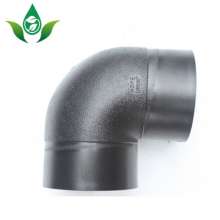 HDPE hot melt elbow. 90 degree butt joint. Production and sales of hot melt butt elbow water-saving irrigation PE joint