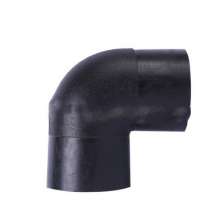 HDPE hot melt elbow. 90 degree butt joint. Production and sales of hot melt butt elbow water-saving irrigation PE joint