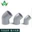PVC45 degree elbow. Production and sales of bend corner elbow. Straight bend UPVC water-saving irrigation elbow plastic elbow