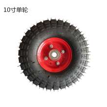 Heavy Duty Silent Inflatable Wheel Caster 8 inch Inflatable Wheel 10 Inch Universal Wheel Industrial Caster Rubber Silent Heavy Duty Wheel Double Bearing Resistance