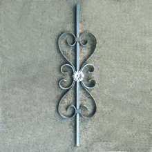 Wrought iron handrail accessories, stair handrails, hollow ladders, height 80cm can be customized