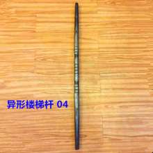 Wrought iron round pipe upright pole stair pole fence guardrail hollow pole control stair pole factory direct sales