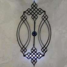 Wrought iron flower plate, gate, fence, guardrail, etc. decorative flower plate, iron flower pole, flower plate, factory direct sales