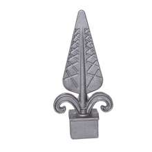 Cast aluminum spear tip spearhead spearhead spear tip wrought iron guardrail fence accessories decorative anti-climbing tip Factory direct sales