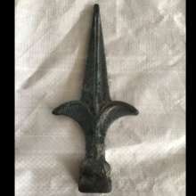 Iron accessories spear point spear point spear point forged joint gate point wrought iron fence forged spear point