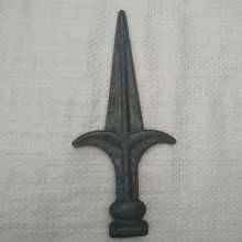 Iron accessories spear point spear point spear point forged joint gate point wrought iron fence forged spear point