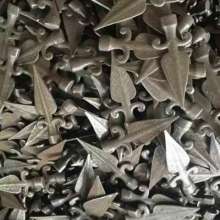 Wrought iron accessories, spearhead, forged spearhead, non-cast iron spearhead, fence and guardrail gate welding
