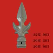 Iron Art Fittings Spear Point Spear Point 25 Square Mouth Punching Hollow Point 157/190 High Fence Guardrail Decoration