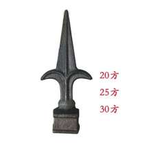 Iron art cast iron spear point spear point spear point casting spear point guardrail fence decoration spear point factory direct sales