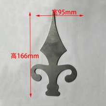 Wrought Iron Gate Fence Gun Point Iron Peach Point 166 High Punching Point Spear Point