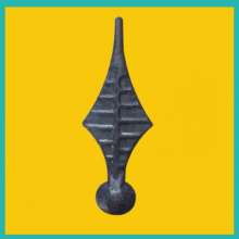 Wrought iron fittings forged spearhead and spear point wrought iron non-cast iron fittings spear point