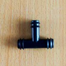 PE pipe drip irrigation pipe simple inverted tee. Tee. Production and sales of water-saving irrigation equipment accessories socket tee joint