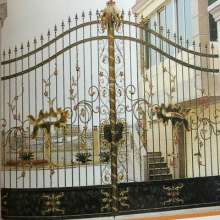 Wrought iron fittings wrought iron gate theme flower stamping fish to fish 400*180/480*220/600*280