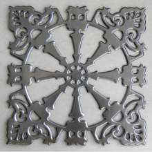 Wrought iron stamped rice-shaped flower Iron plate stamped small parts stamped iron-sheet flower Fu-shaped rice-shaped size 380*380